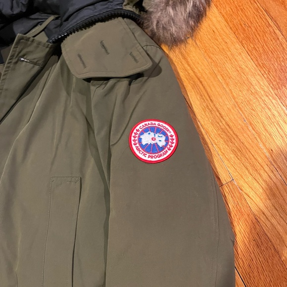 Men’s jacket size M - green super warm fits women L - Picture 3 of 4